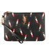 Lipstick Print Bracelet Bag, front view